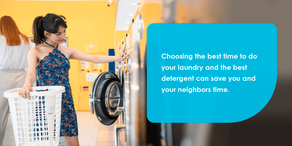 The Best Time to Do Laundry