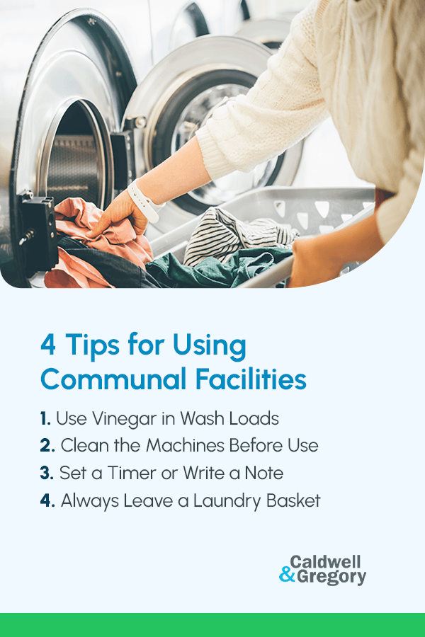 4 Tips for Using Communal Facilities