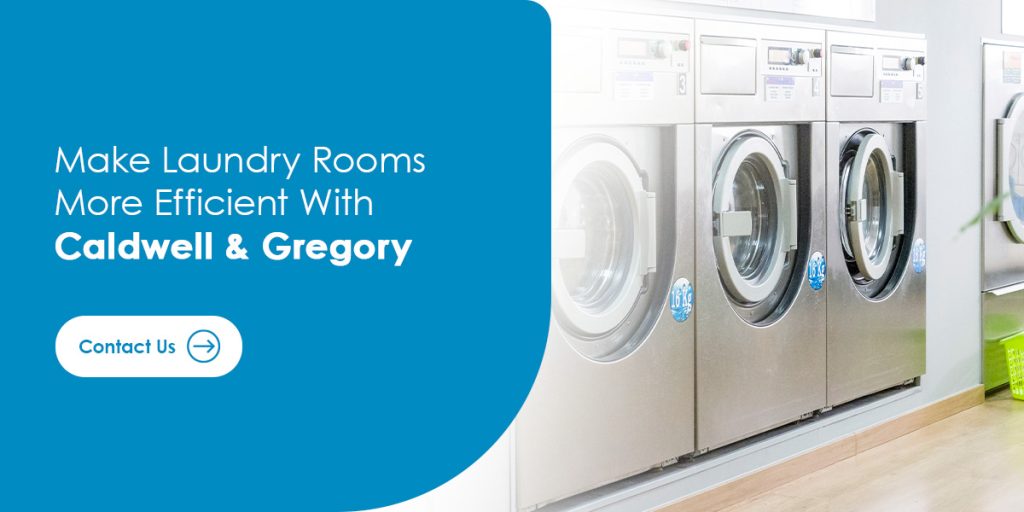 Make laundry rooms more efficient with Caldwell & Gregory