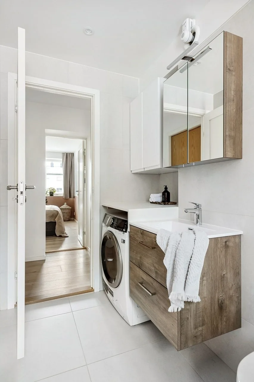Bathroom laundry room